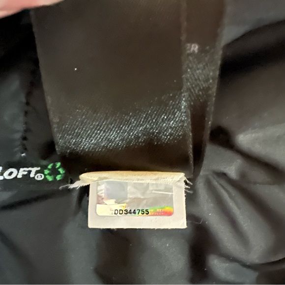 THE NORTH FACE PRIMALOFT BLACK RIP-STOP PACKABLE PUFFER JACKET SzXS - Picture 11 of 15